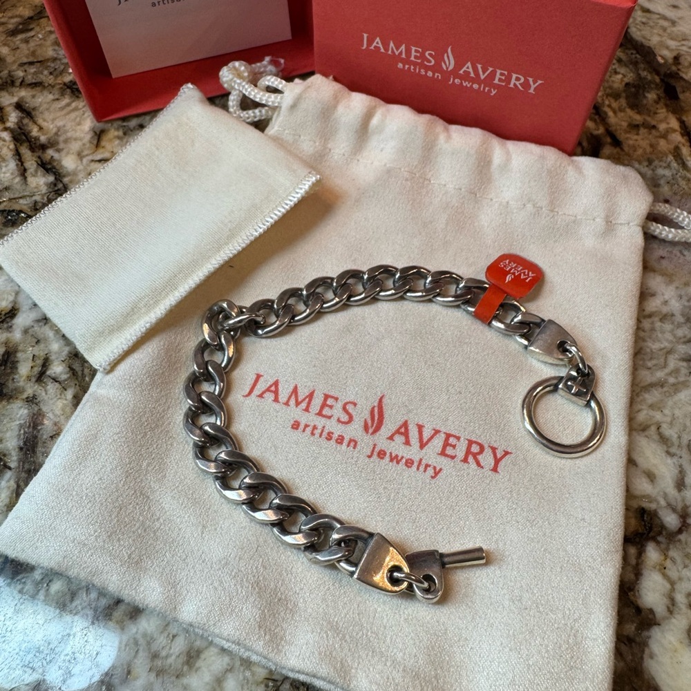 James Avery Silver Chain Bracelet
